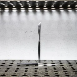 Couteau Goa en acier inoxydable et résine
