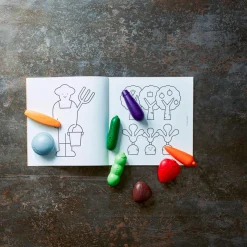 Crayons ferme pour enfant