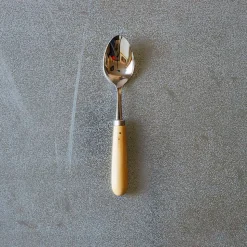 Cuillère de table avec manche en buis - Naturel
