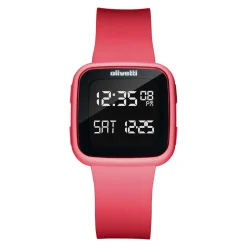 D1 Milano - Montre Olivetti - Rouge