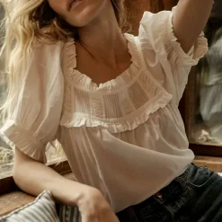 Dôen - Blouse Frances - Blanc