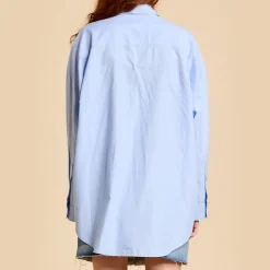 Denimist - Chemise à boutons - Oxford bleu clair