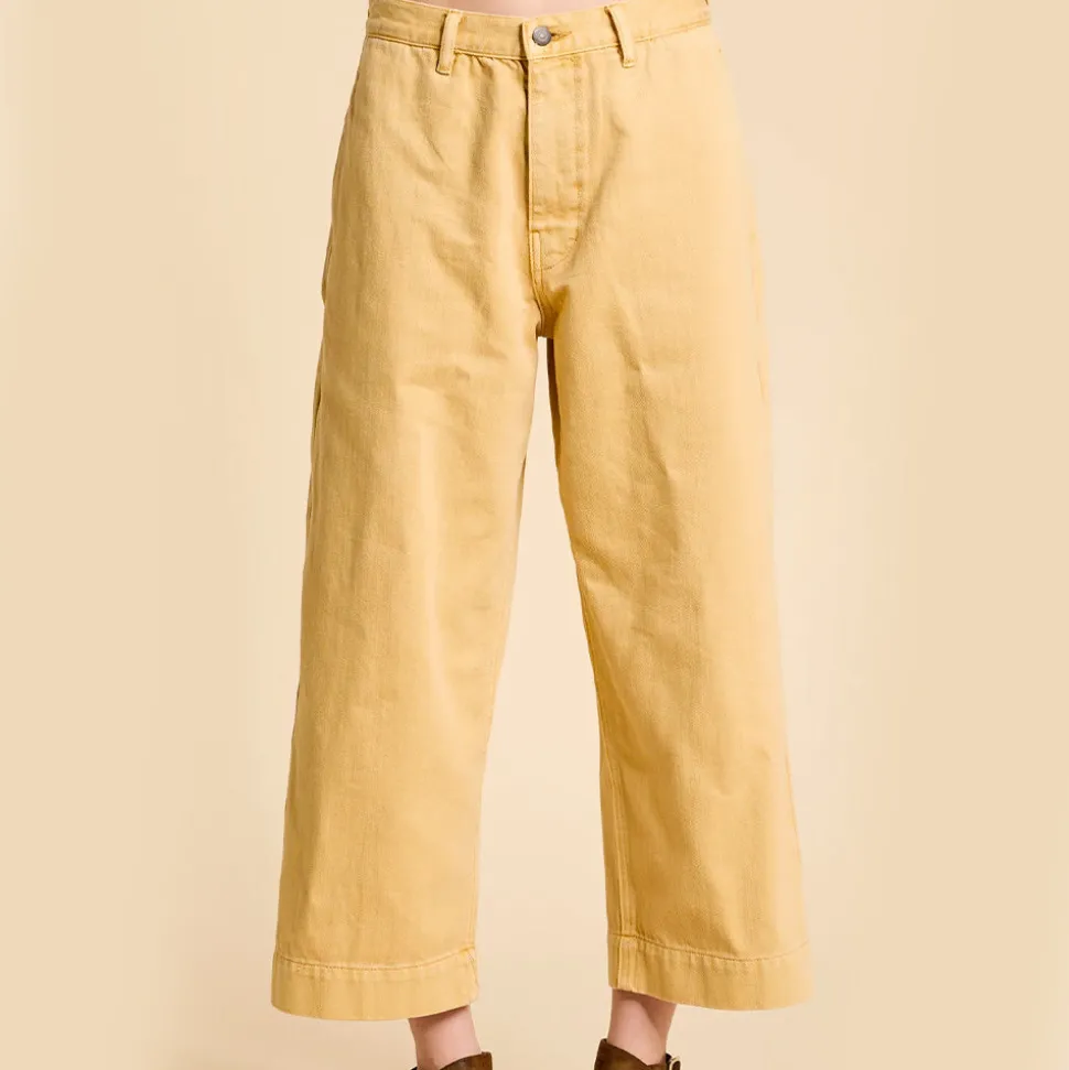 Denimist - Pantalon Georgia - Or Soleil Couchant