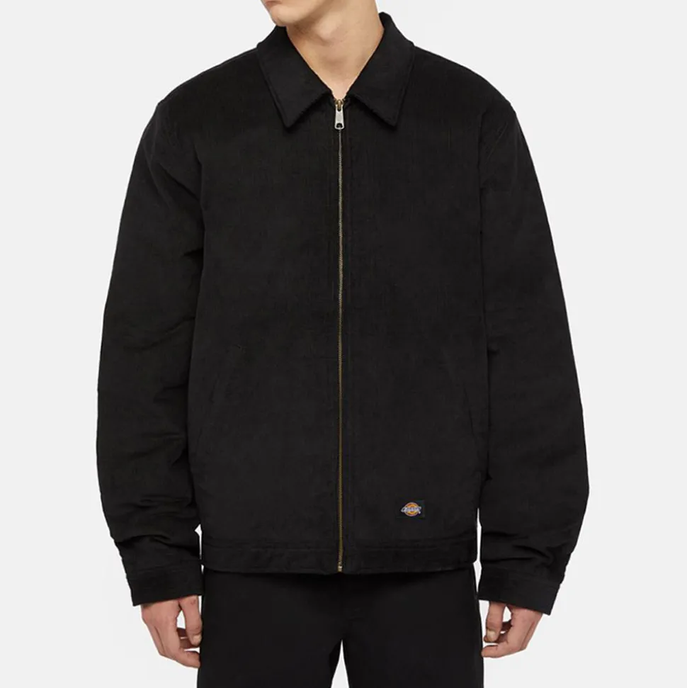 Dickies - Veste Corduroy Eisenhower - Noir