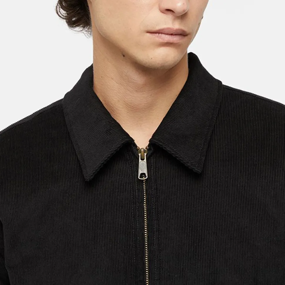 Dickies - Veste Corduroy Eisenhower - Noir