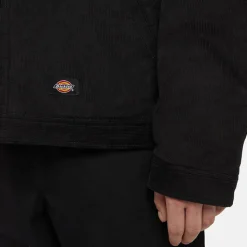 Dickies - Veste Corduroy Eisenhower - Noir