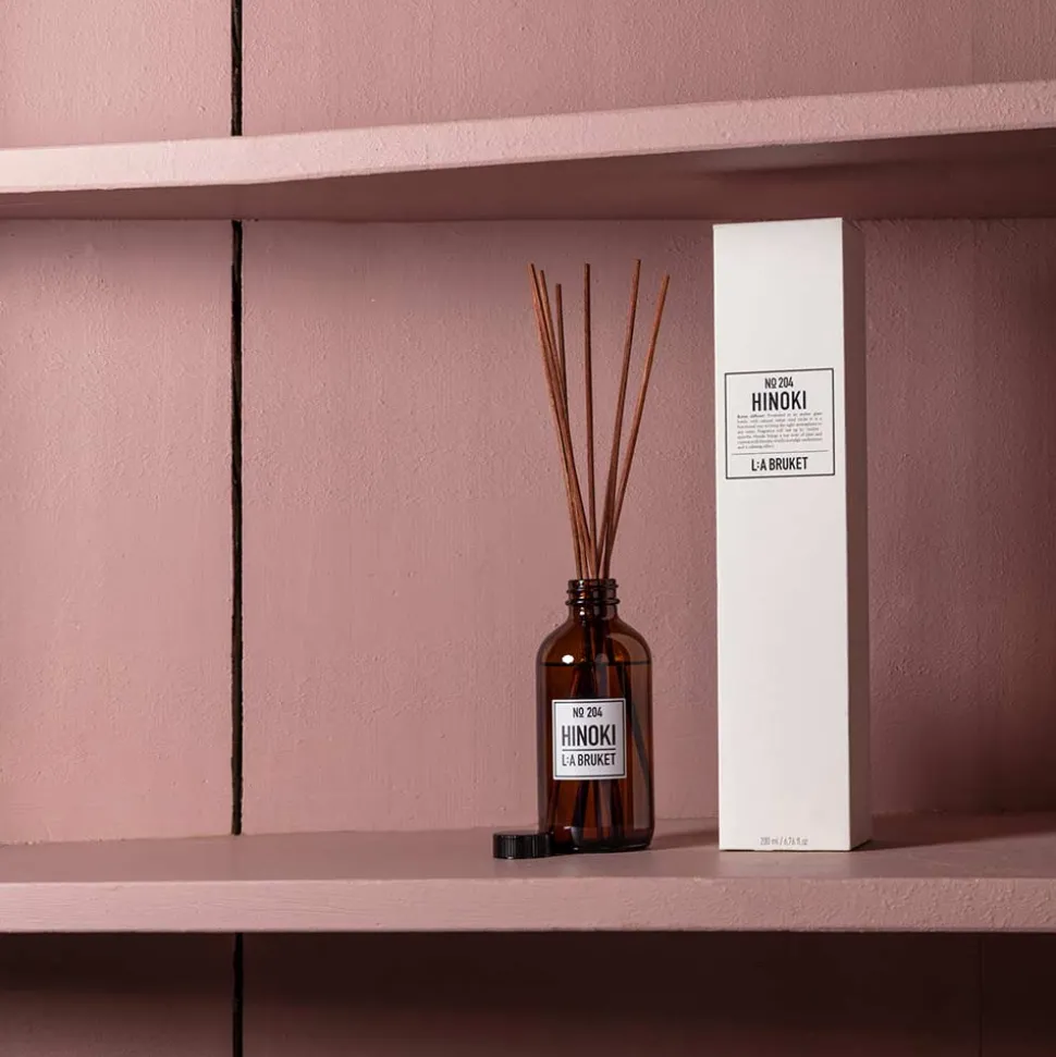 Diffuseur à bâtonnets L:A BRUKET - N°204 Hinoki