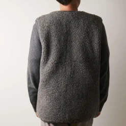 Direct Tannerie - Gilet Laine - Gris