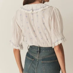 Doen - Blouse Hettie - Blanc