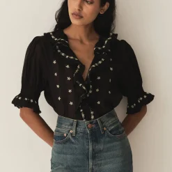 Doen - Blouse Hettie - Noir