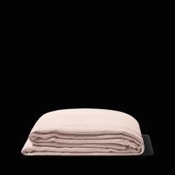 Drap plat en gaze de coton - Rose de Bagatelle