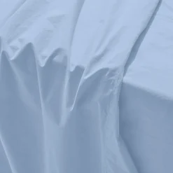 Drap plat en percale de coton - Parme Lilas