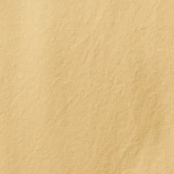 Drap plat en percale de coton - Jaune Orge