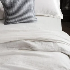 Drap-housse en gaze de coton - Blanc de Meudon