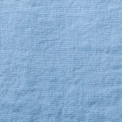 Drap-housse en lin lavé - Bleu Tyrrhénien