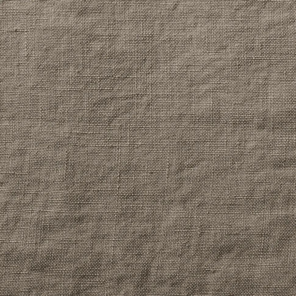 Drap-housse en lin lavé - Brun Cha Iro