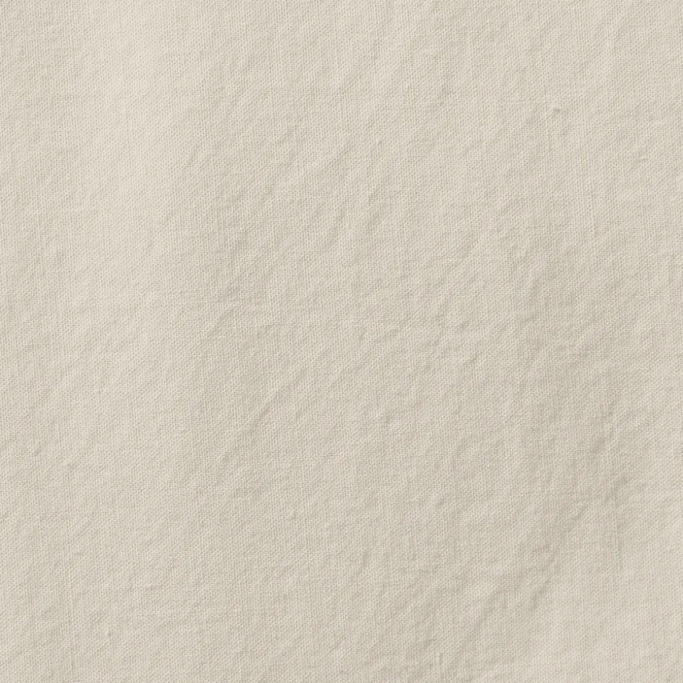 Drap-housse en percale de coton - Beige Dune