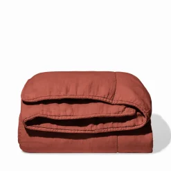 Édredon bout de lit - Rouge Urushi