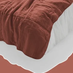 Édredon bout de lit - Rouge Urushi