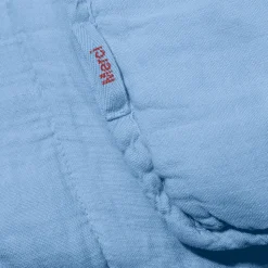 Édredon en 100% lin lavé - Bleu Tyrrhénien