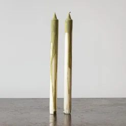 Duo de bougies - Olive