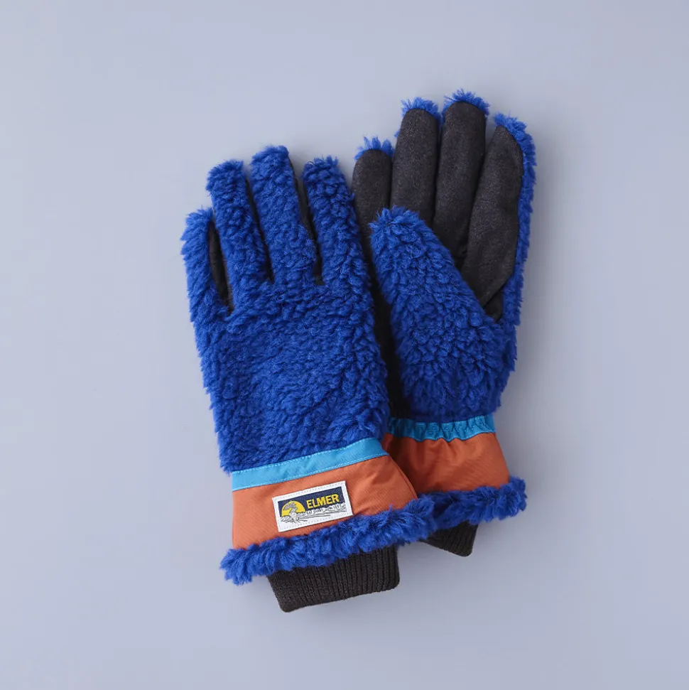 ELMER - Gants Teddy 5FGR - Bleu
