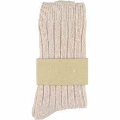 Escuyer - Chaussettes Crew - Rose
