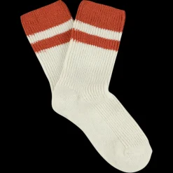 Escuyer - Chaussettes Stripes - Ecru