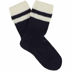 Escuyer - Chaussettes Stripes - Marine