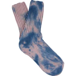 Escuyer - Chaussettes Tie & Dye - Indigo