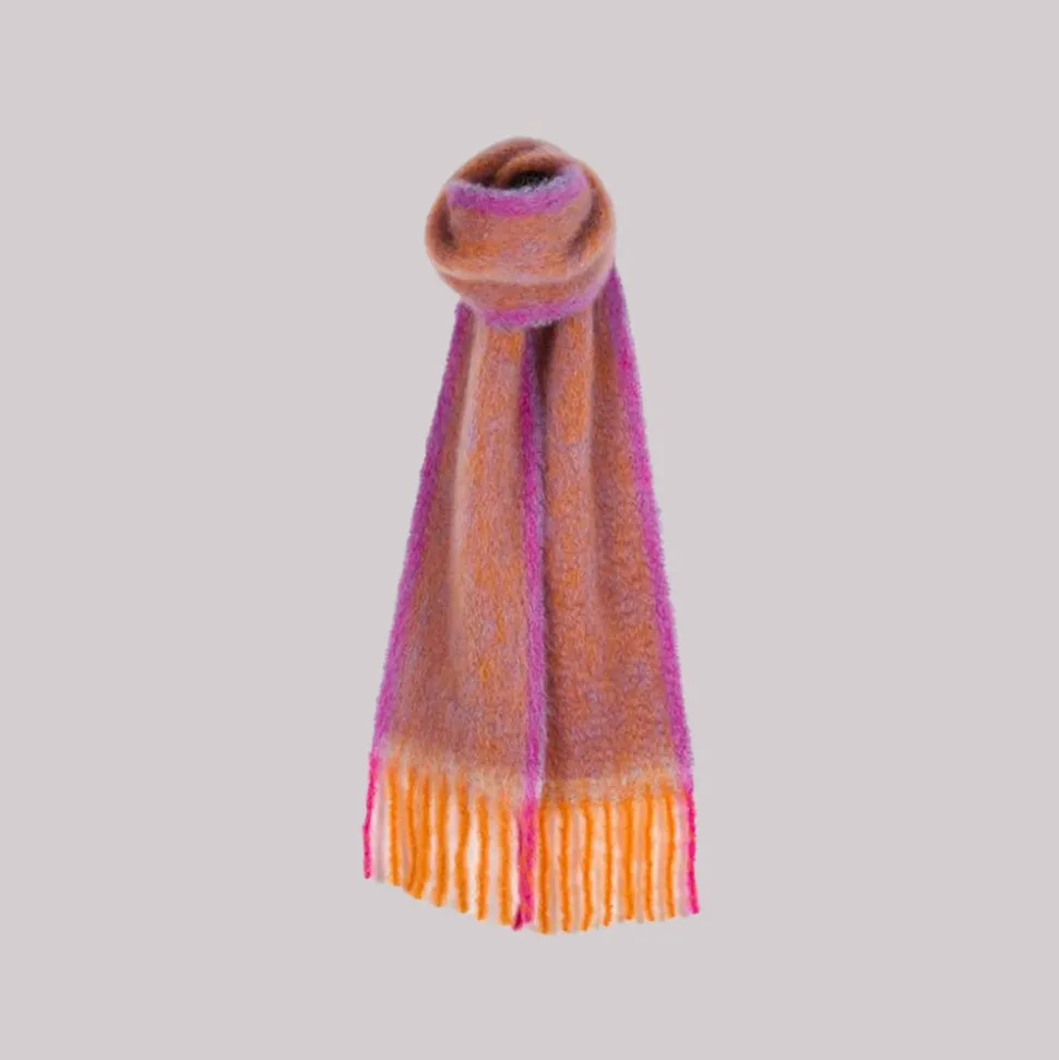 Ezcaray - Echarpe Twist Frame - Orange