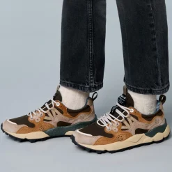 Flower Mountain - Baskets Yamano 3 Uni - Marron/ Beige