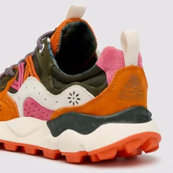 Flower Mountain - Baskets Yamano 3 Uni - Kaki/ Fushia