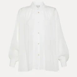forte_forte - Chemise Bohémienne - Blanc