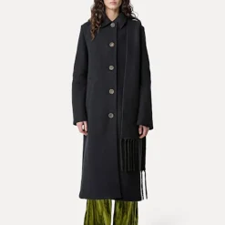 forte_forte - Manteau long - Noir