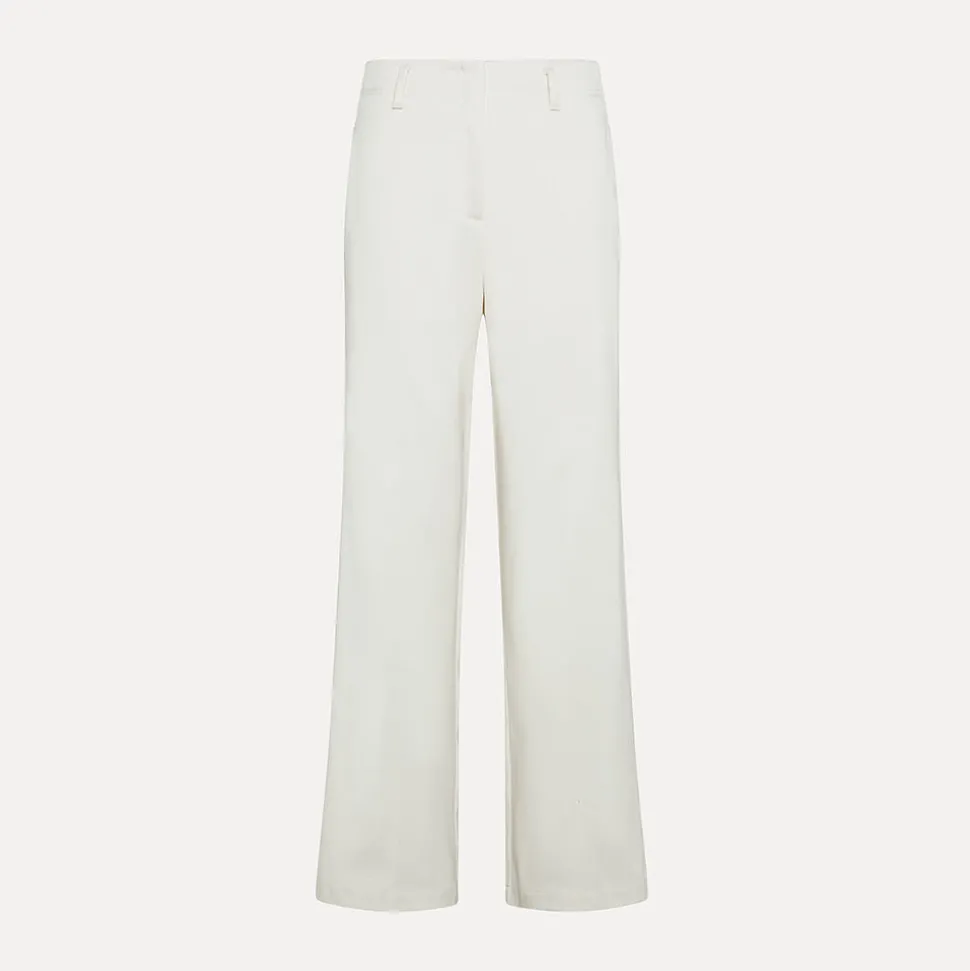 forte_forte - Pantalon Costume - Ivoire