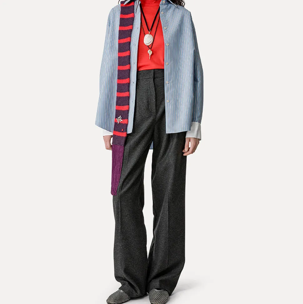 forte_forte - Pantalon costume - Gris