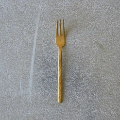Fourchette à dessert - Or