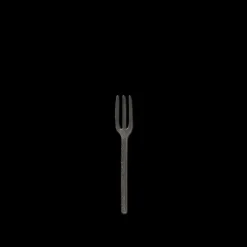 Fourchette en métal martelé - Anthracite - La Nouvelle Table