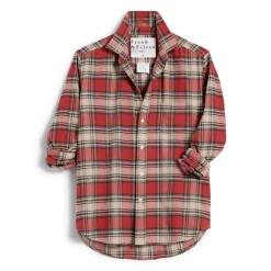 Frank & Eileen - Chemise Eileen - Carreaux Rouge délavé