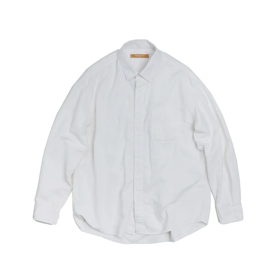 Frizmworks - Chemise Dobby Weave Seersucker - Blanc