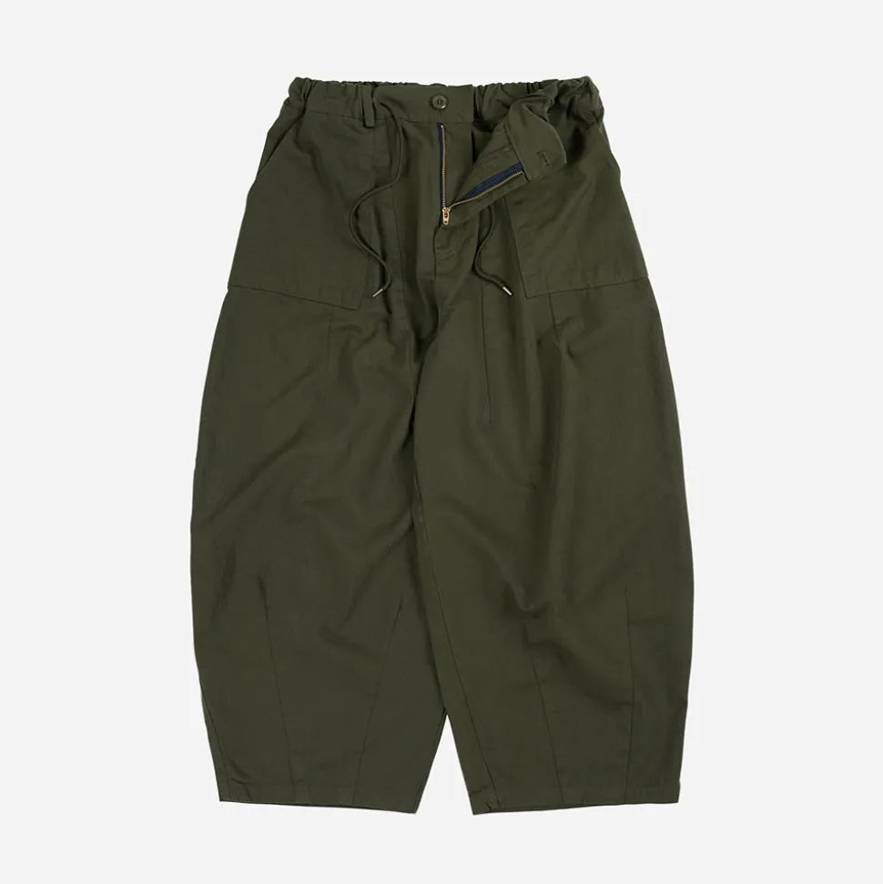 Frizmworks - Pantalon Twill Balloon - Olive