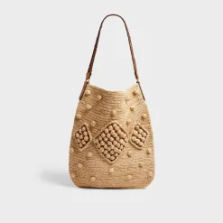 Gerard Darel - Sac Hobo - Raphia