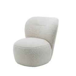 Gervasoni - Housse de fauteuil Loll n°07F - Lin Blanc