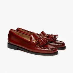 GH Bass - Mocassins Tetra Tassel - Cognac