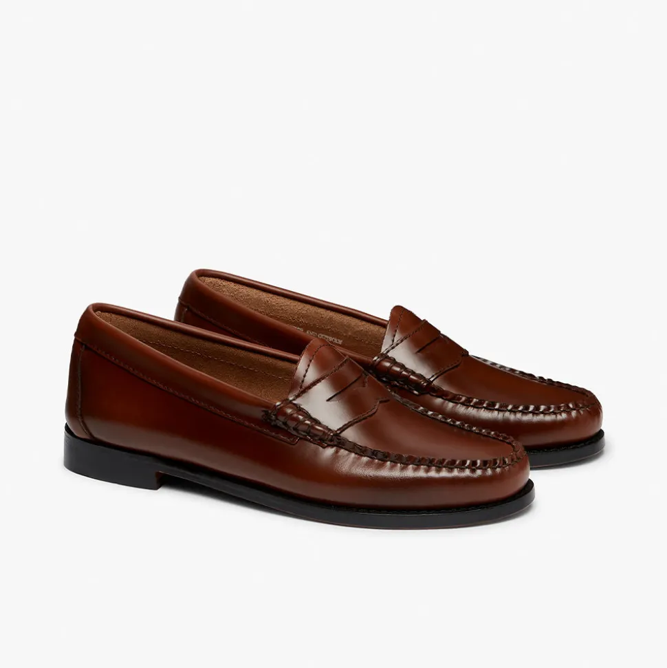 GH Bass - Mocassins Weejuns Penny - Cognac