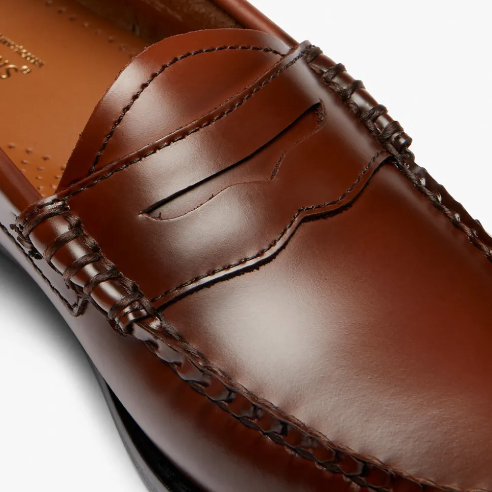 GH Bass - Mocassins Weejuns Penny - Cognac