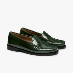GH Bass - Mocassins Weejuns Penny - Vert