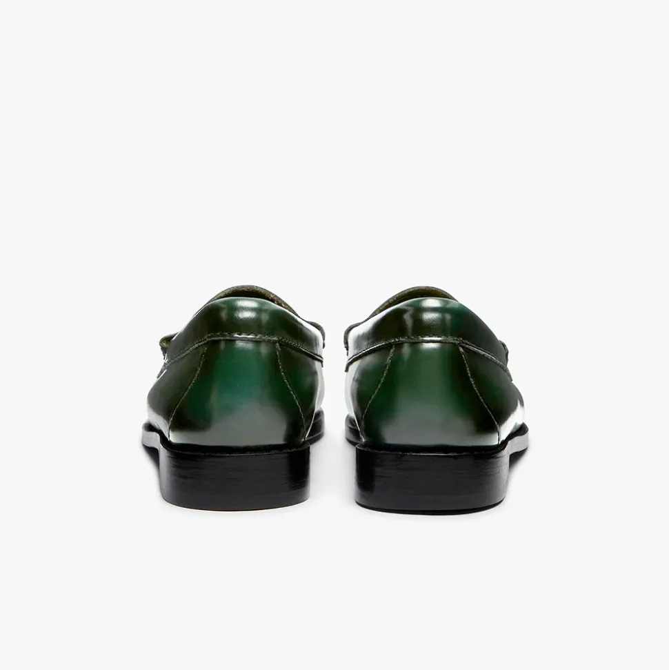 GH Bass - Mocassins Weejuns Penny - Vert