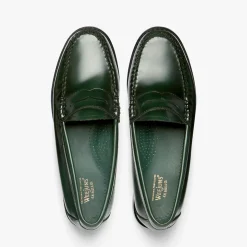 GH Bass - Mocassins Weejuns Penny - Vert